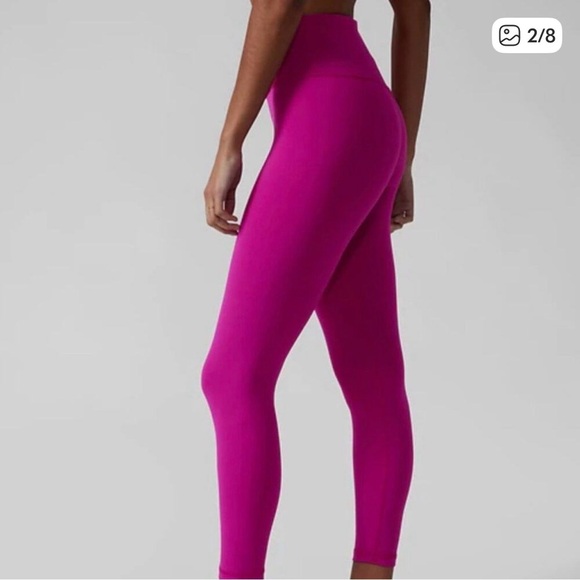 Athleta Elation Train Tight, electric fuchsia, small - Picture 7 of 10